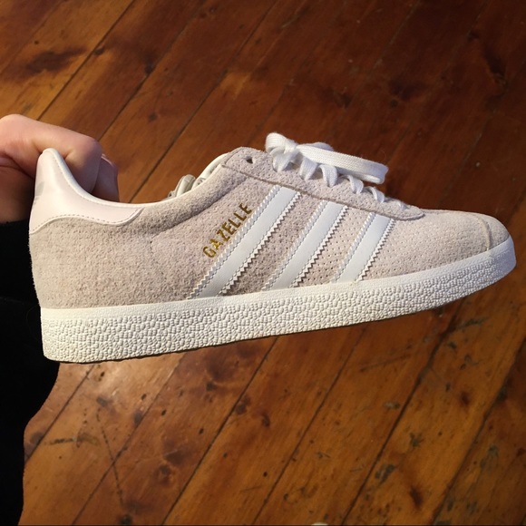 adidas Shoes - Gazelle Adidas White/Light Pink